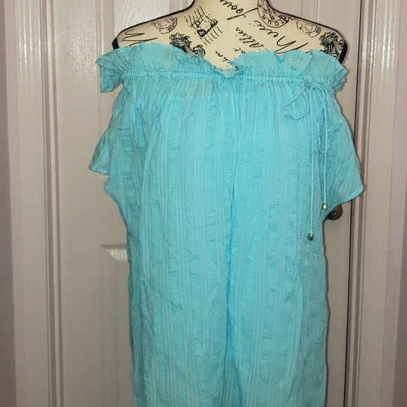 KAARI Blue Shirt size small - Picture 7 of 9
